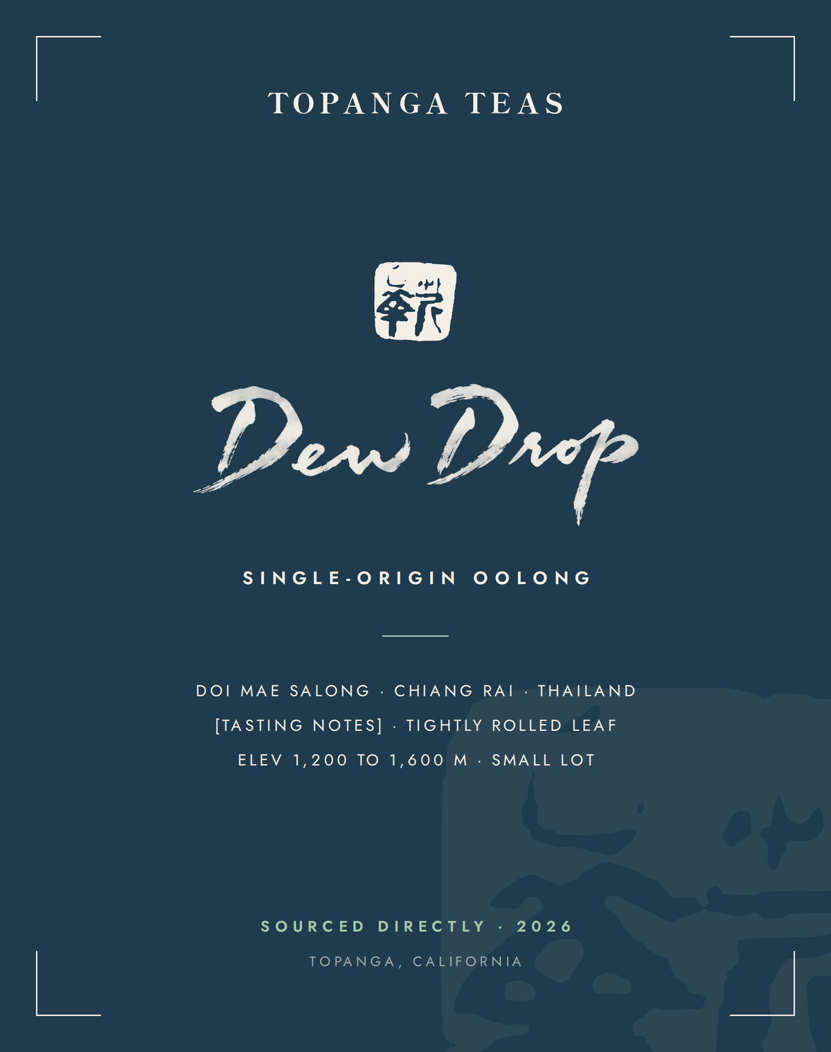Dew Drop Oolong